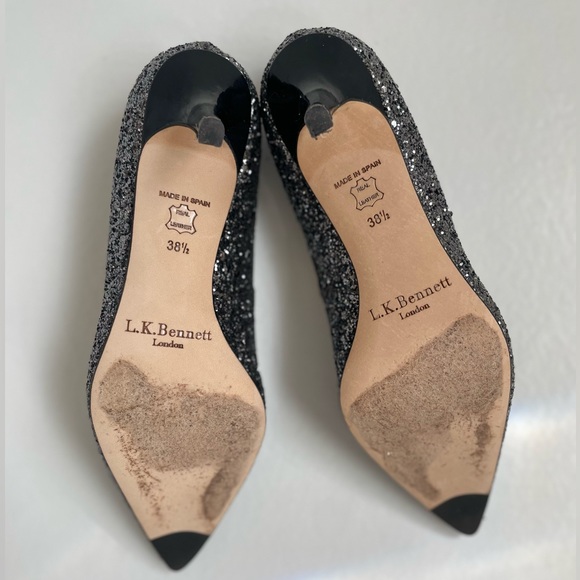 L.K. Bennett kitten heels EU 38.5 - Picture 6 of 6